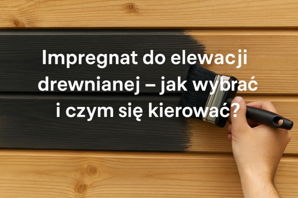 impregnat do elewacji drewnianej